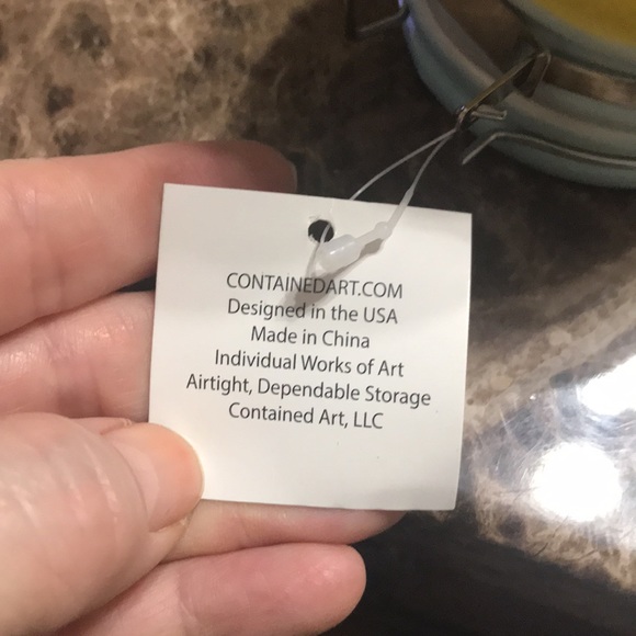 ContainedArt Duck Yellow Ceramic Airtight Container New - Picture 7 of 12